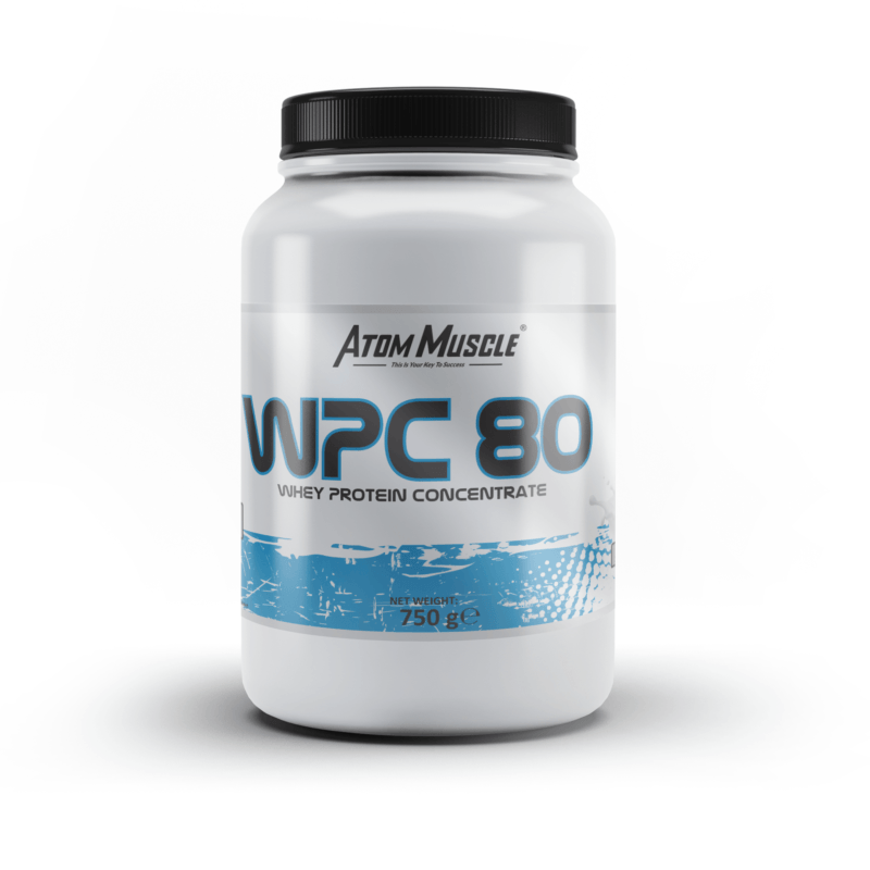 Atom Muscle WPC 80 - smak Poziomkowy